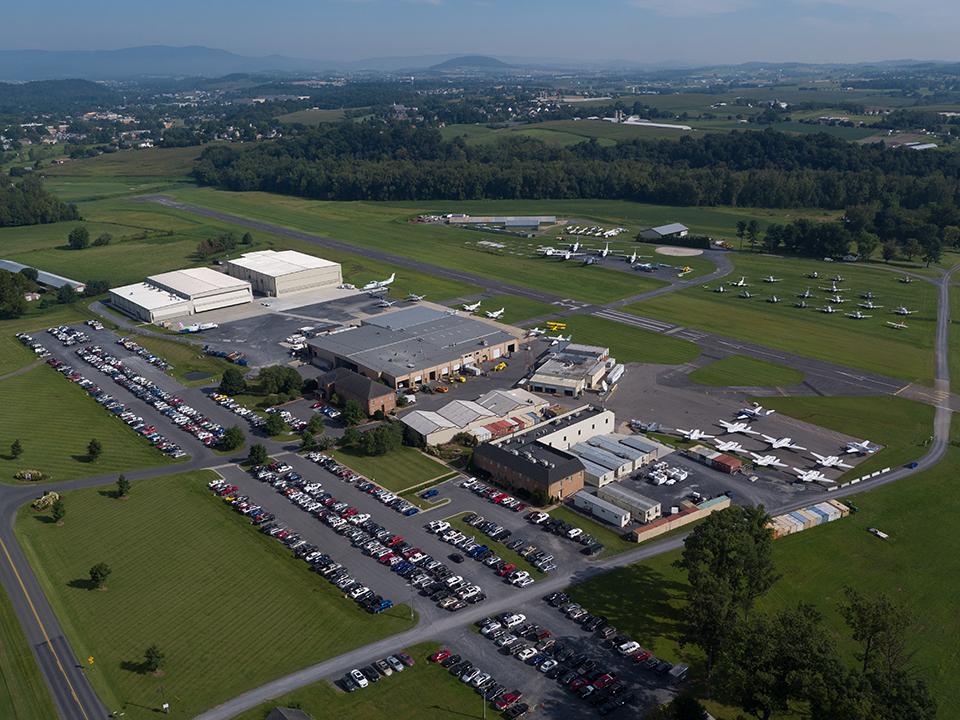 Bridgewater Airpark, KVBW, Dynamic Aviation headquarters in Bridgewater, Virginia
