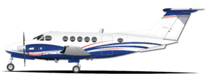 King Air 200 illustration