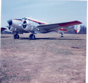 Beechcraft 18 vintage photo