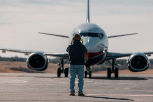 parking Dynamic Aviation 737.