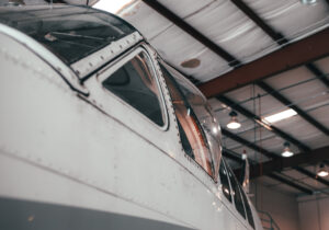 King Air 90 bubble window
