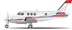 King Air 90 illustration