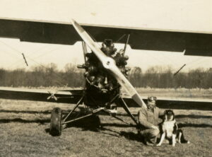 Chris Stoltzfus Travel Air and dog