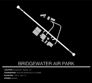 Bridgewater Air Park schematic